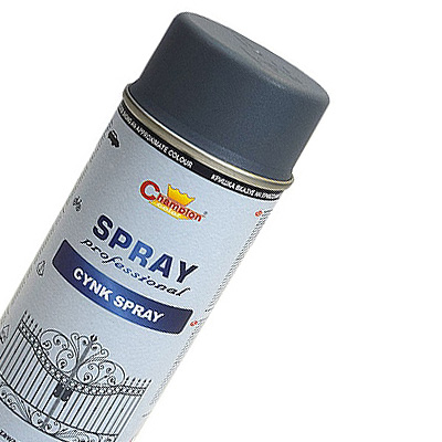 Zinkfarbe - Das SPRAY PROFESSIONAL ZINKFARBE ist ein Erzeugnis mit hervorragenden Rostschutzeigenschaften