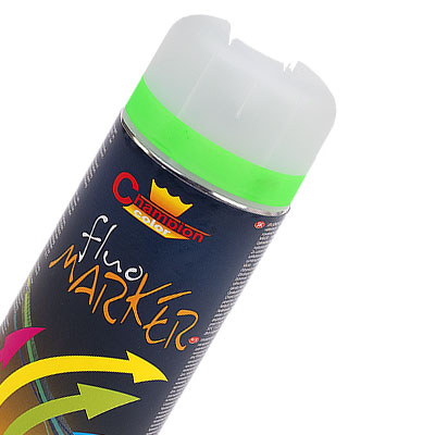 Fluomarker - An acrylic paint designed for all kinds of signage on roads, trees, and various structures